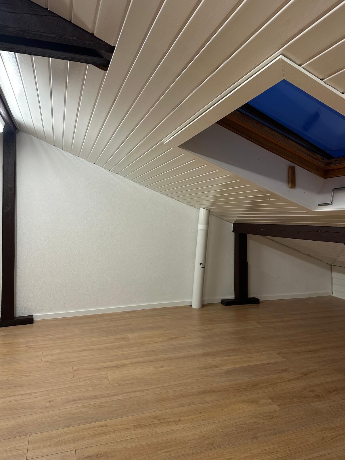 Fertig renovierter Dachraum